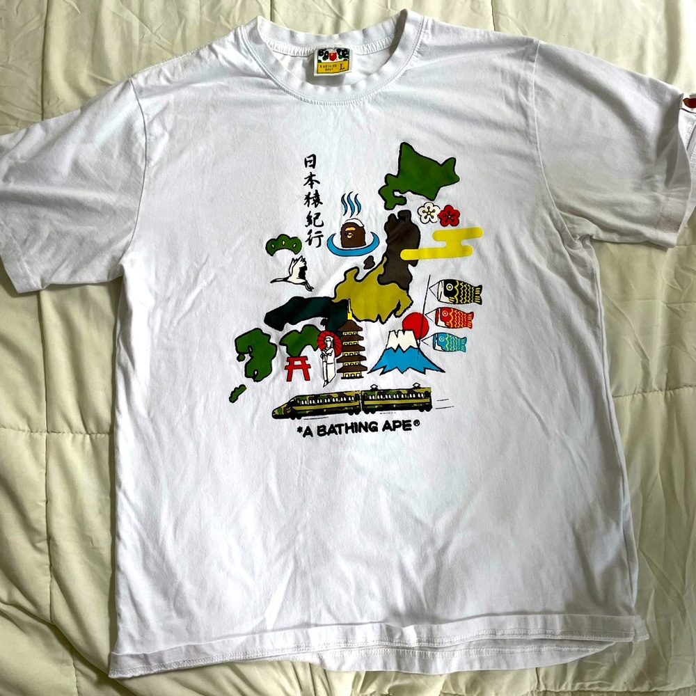 BAPE Japan Landmarks T-Shirt
